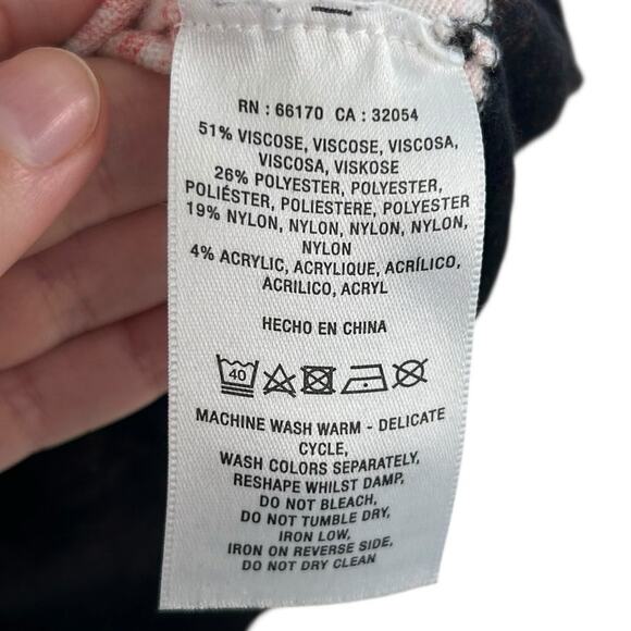 by Anthropologie Pink Multicolor Sailboat Striped Pullover Sweater Womens XS - Picture 4 of 5